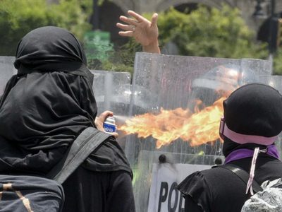 Uso de violencia afecta a movimiento feminista; no caeremos en la provocación: AMLO