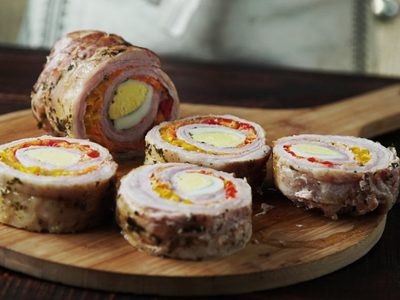 Receta de matambre arrollado para la Navidad