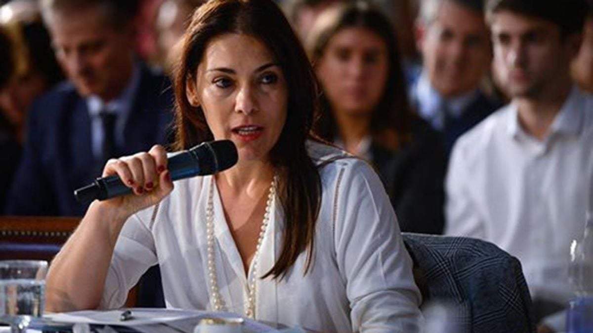 Lucila Crexell, senadora nacional. Fuente: (Twitter)