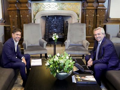 Reforma impositiva: Alberto Fernández recibió a Axel Kicillof