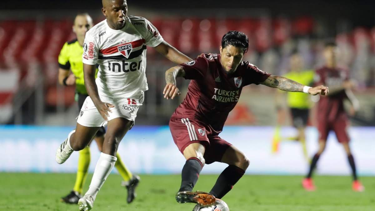 River vs San Pablo. Fuente (Instagram)