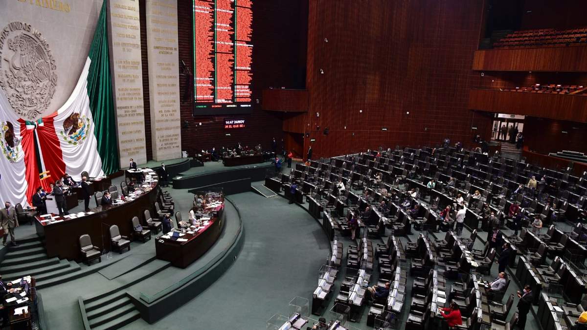 Sesión en la Cámara de Diputados