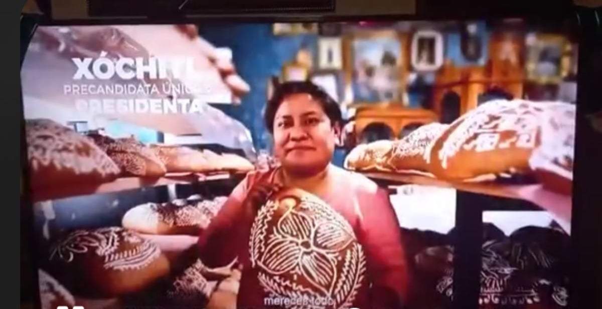 Imagen usada por la panista en un propo