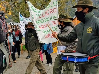 Los trabajadores de Parques Nacionales aún exigen mejoras salariales