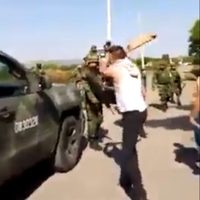 María Elena Morera muestra video de otra agresión de civiles al Ejército