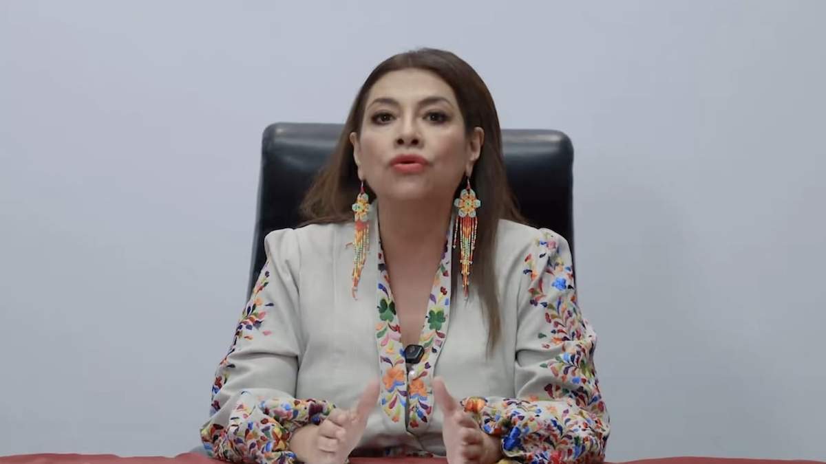 La jefa de Gobierno en su videomensaje