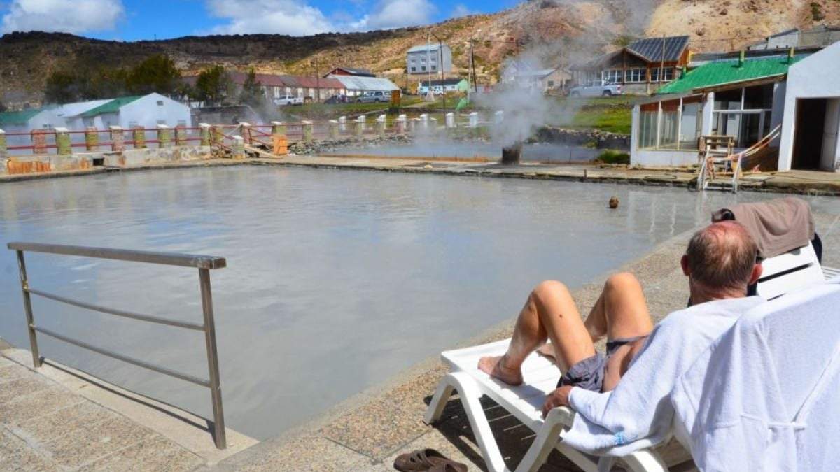 Habilitan algunos sectores de las termas de Copahue. Fuente: (Instagram)
