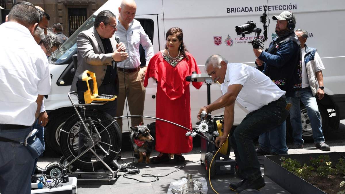La jefa de gobierno Clara Brugada