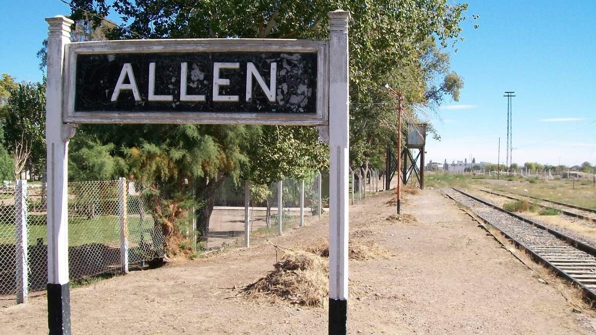 Allen, provincia de Río Negro. Fuente: (Twitter)