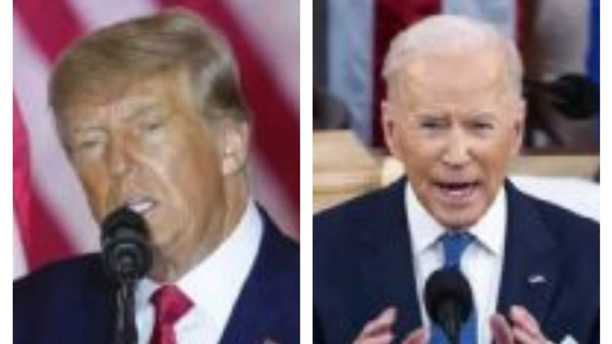 Donald Trump y Joe Biden