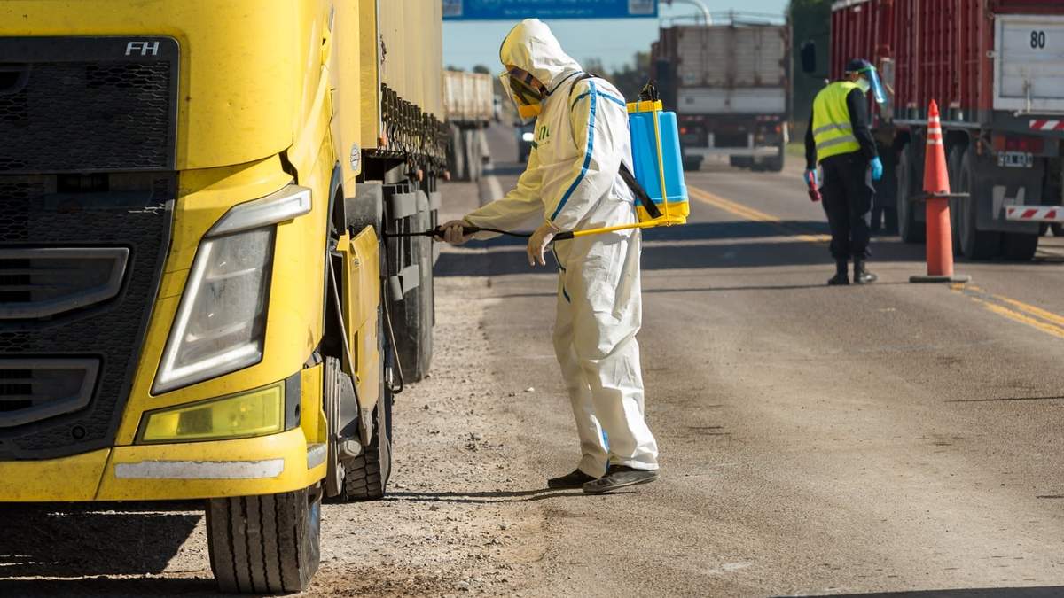 Protocolos sanitarios para el acceso a las provincias. Fuente: (Twitter)