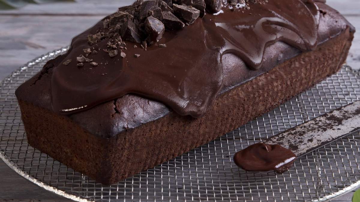 Budín de chocolate. Fuente: (Instagram)