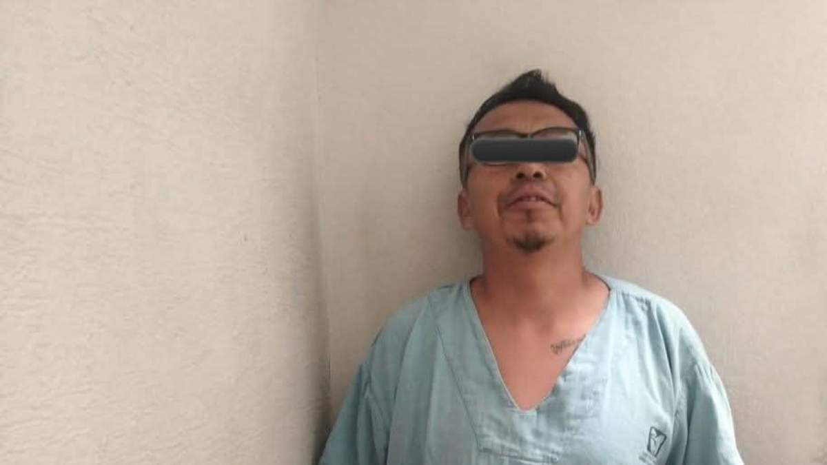 El presunto agresor fue identificado como Alfredo "N", de 44 años