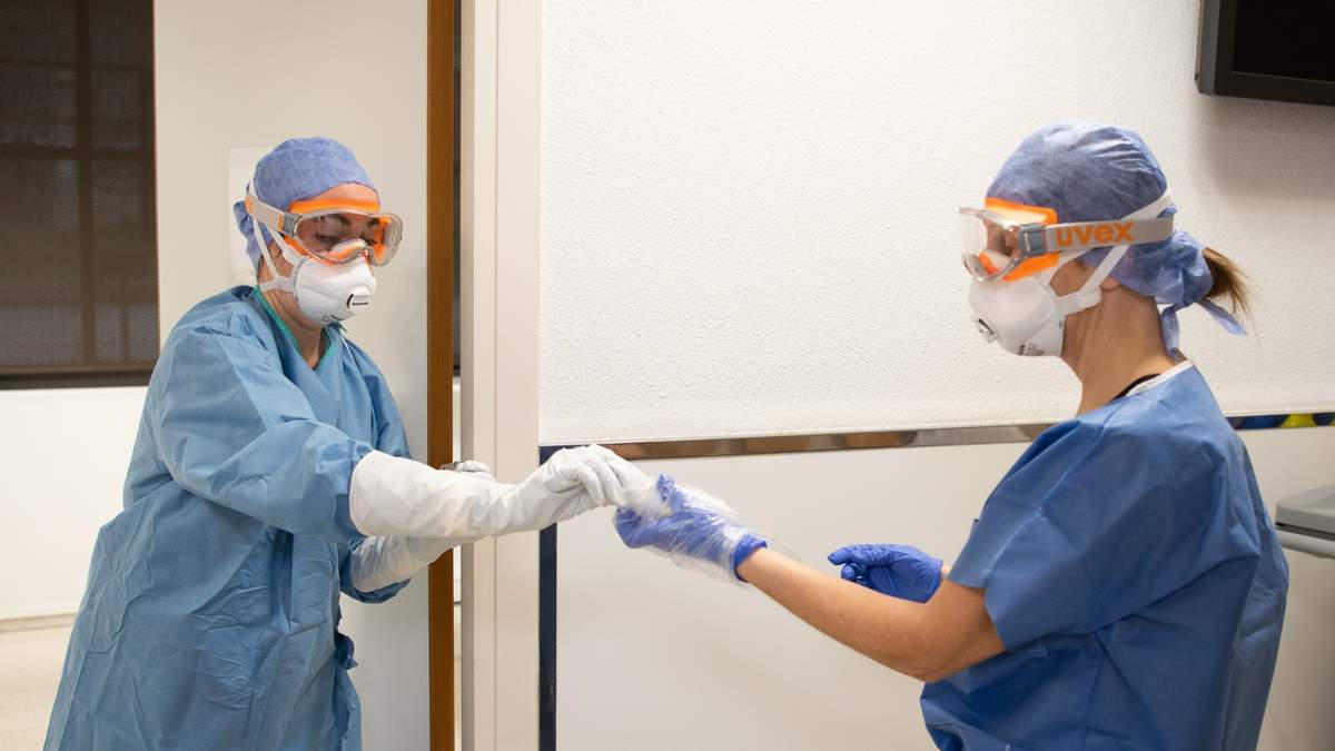 La mayoría de los internados por coronavirus no recibió la vacuna. Fuente: (Twitter)