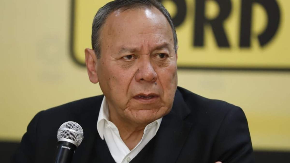 Jesús Zambrano, líder del PRD