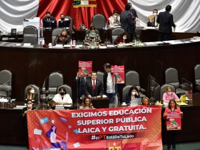Diputados aprueban, en lo general, la Ley General de Educación Superior