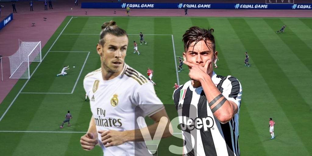 Dybala y Gareth Bale. Fuente: (Twitter)
