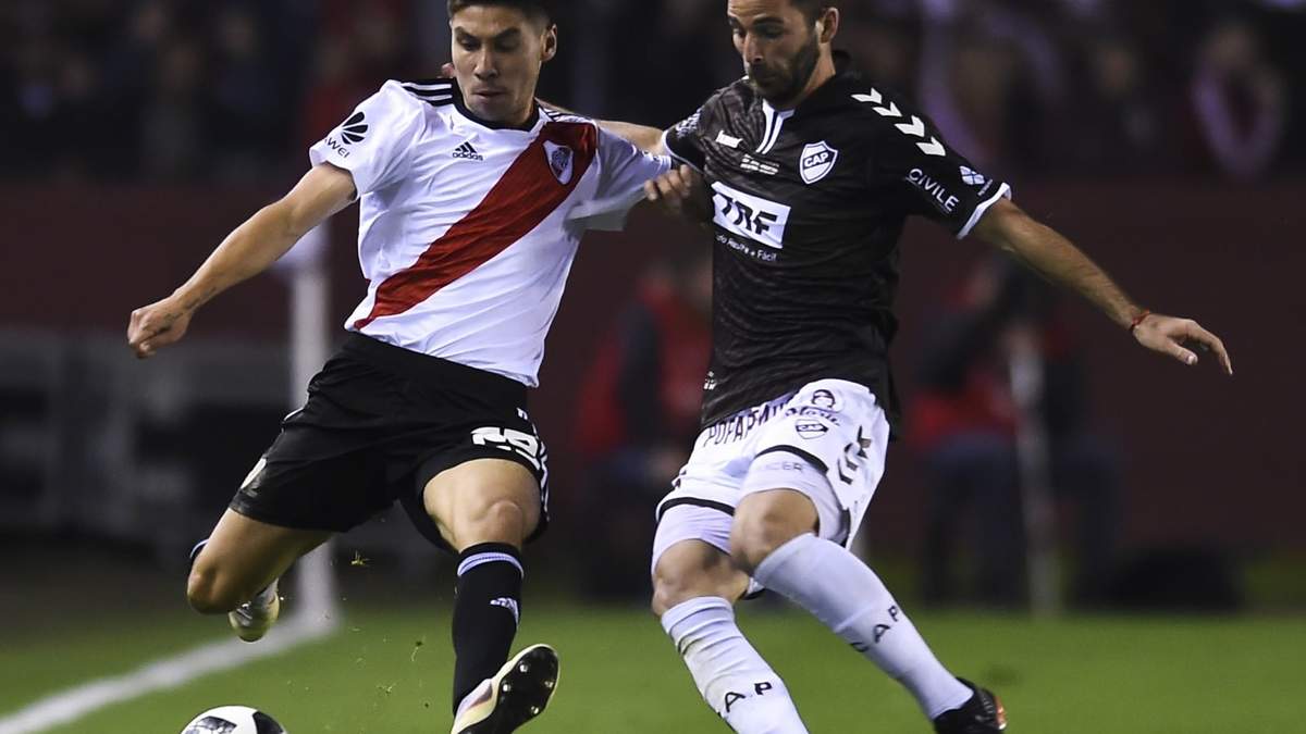 River vs. Platense. Fuente: (Instagram)