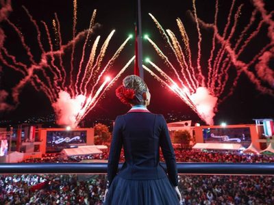 Evelyn Salgado “quemó” cinco millones de pesos en fuegos artificiales para festejos patrios