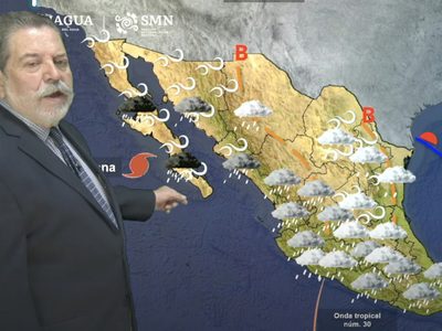 Lluvias torrenciales e intensas azotarán el jueves a estas entidades por el huracán Lorena