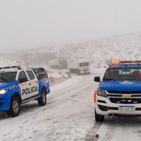 Operativo de Seguridad Vial en rutas ante la llegada de la nieve