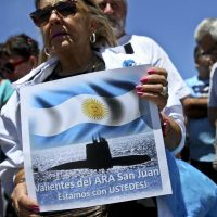 Revelan último mensaje del submarino argentino perdido en el Atlántico