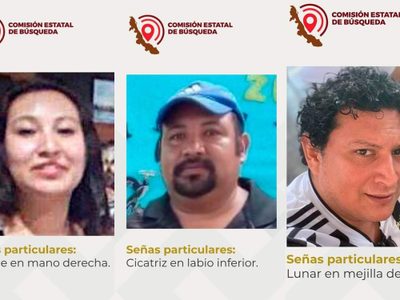 Desaparecen cuatro trabajadores de la empresa UGI telecomunicaciones en Camerino Z. Mendoza
