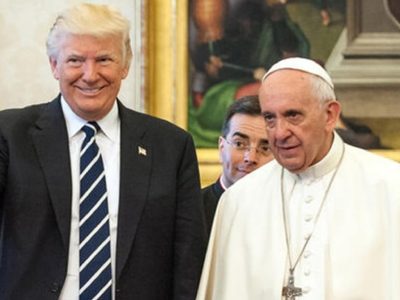 Trump externa su pésame por la muerte del papa Francisco