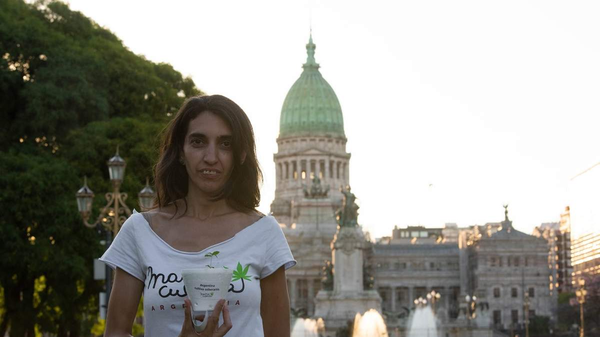 "Argentina cultiva soberanía". Fuente: (Twitter)