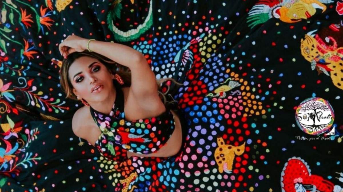 La diseñadora y modelo Sol Peralta