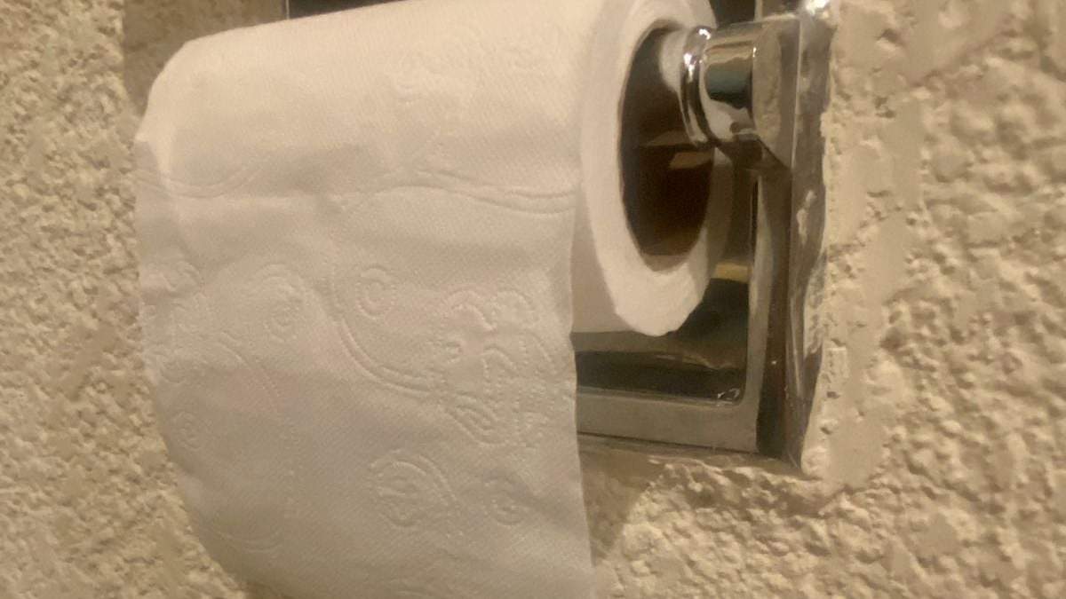 Papel de baño. Desprende partículas muy finas