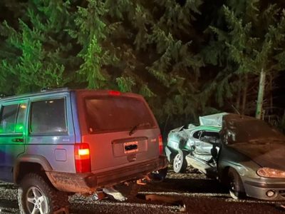 Ruta 40: accidente fatal entre una camioneta y un auto a metros del acceso a Chacra 30