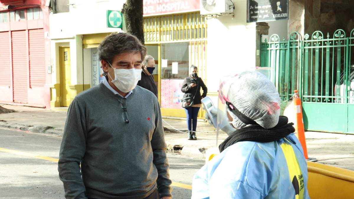 Fernán Quirós, ministro de Salud de la Ciudad de Buenos Aires. Fuente: (Twitter)