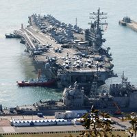 Corea del Norte amenaza con medidas de disuasión ante el despliegue de un portaaeronaves de EU