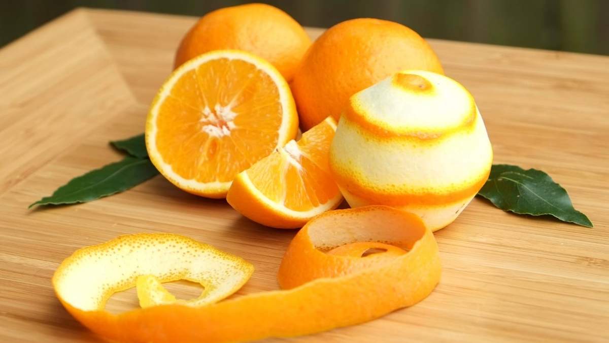 Cáscaras de naranja. Fuente: (Instagram)