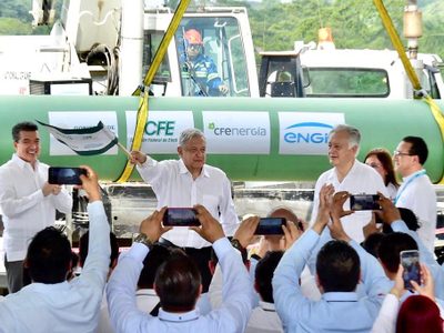 AMLO da el banderazo a la construcción del Gasoducto Cuxtal Fase 1 en Chiapas