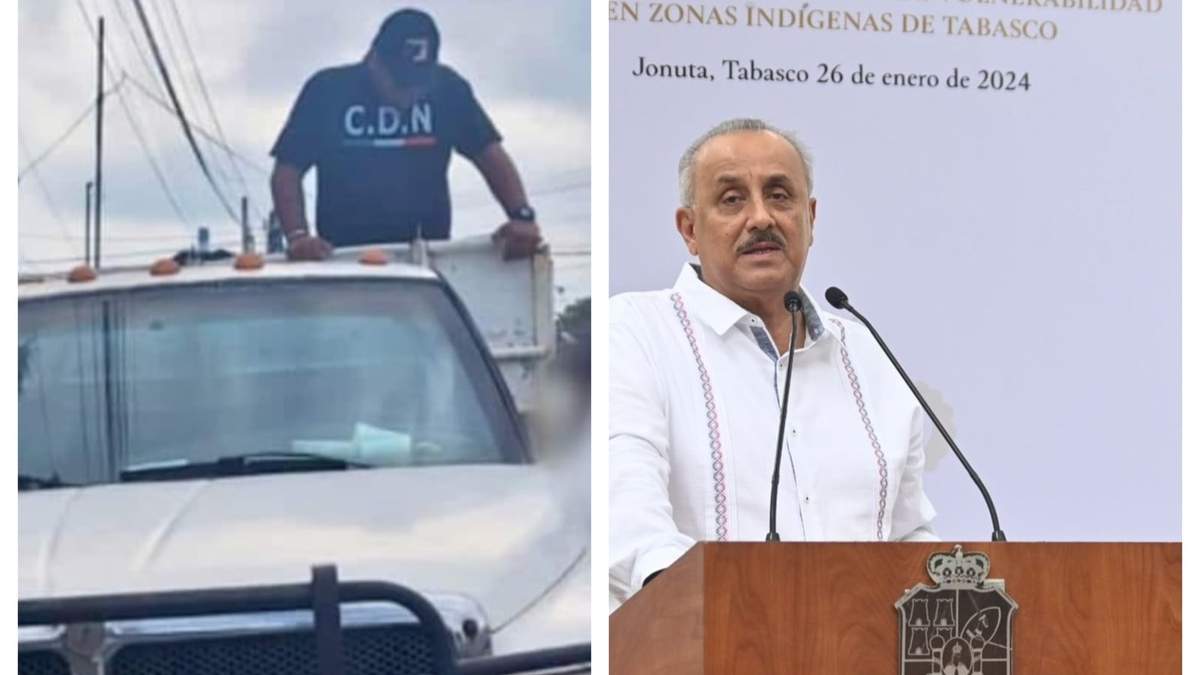 El gobernador de Tabasco, Carlos Manuel Merino Campos
