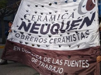 Ceramistas de Zanon y Cerámica Neuquén volverán a marchar por el centro