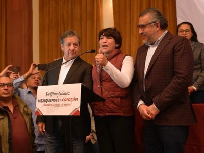 Higinio Martínez solicitó licencia en el Senado para concentrarse en la campaña de Delfina Gómez