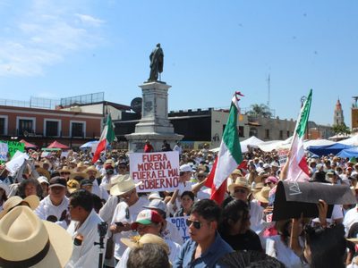 El colectivo Generación Z marcha en Cuernavaca en demanda de seguridad