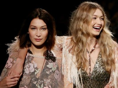 Las inéditas y tiernas postales de Bella y Gigi Hadid para celebrar el día más especial