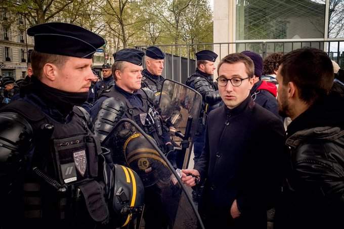 Imagen de archivo de las protestas en Francia contra la reforma de las pensiones