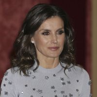 ¡Lentejuelas y rayas de colores! El look de inspiración de la reina Letizia: un atuendo dinámico