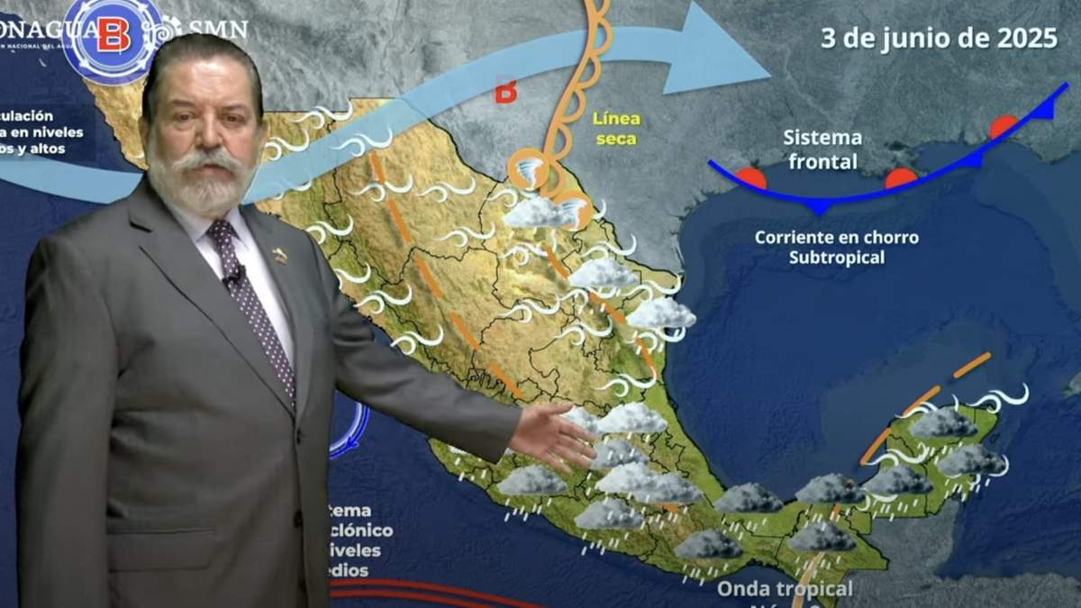 El pronóstico para el martes 3 de junio