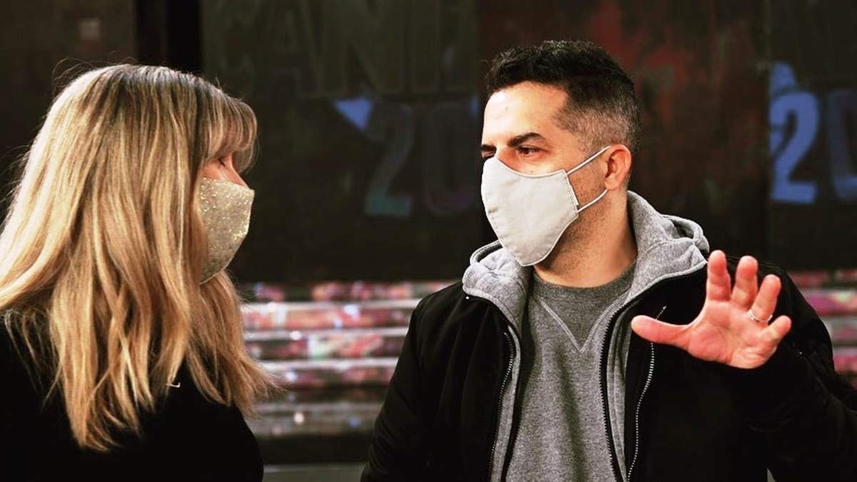 Laura Fernández y Ángel De Brito. Fuente: (Instagram)