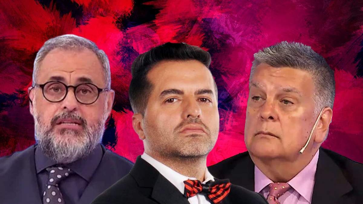 Jorge Rial, Ángel De Brito y Luis Ventura. Fuente: (Minuto Neuquén)