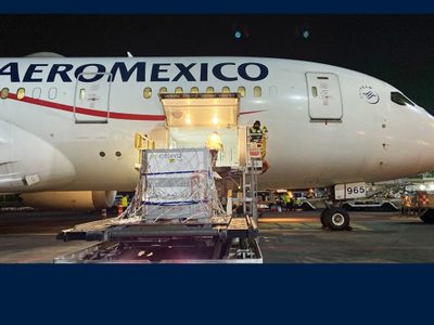 Llegó a México la sustancia activa de la vacuna de AstraZeneca