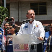 Damnificados del 19S se manifiestan en acto de Taboada; el panista les ofrece apoyo