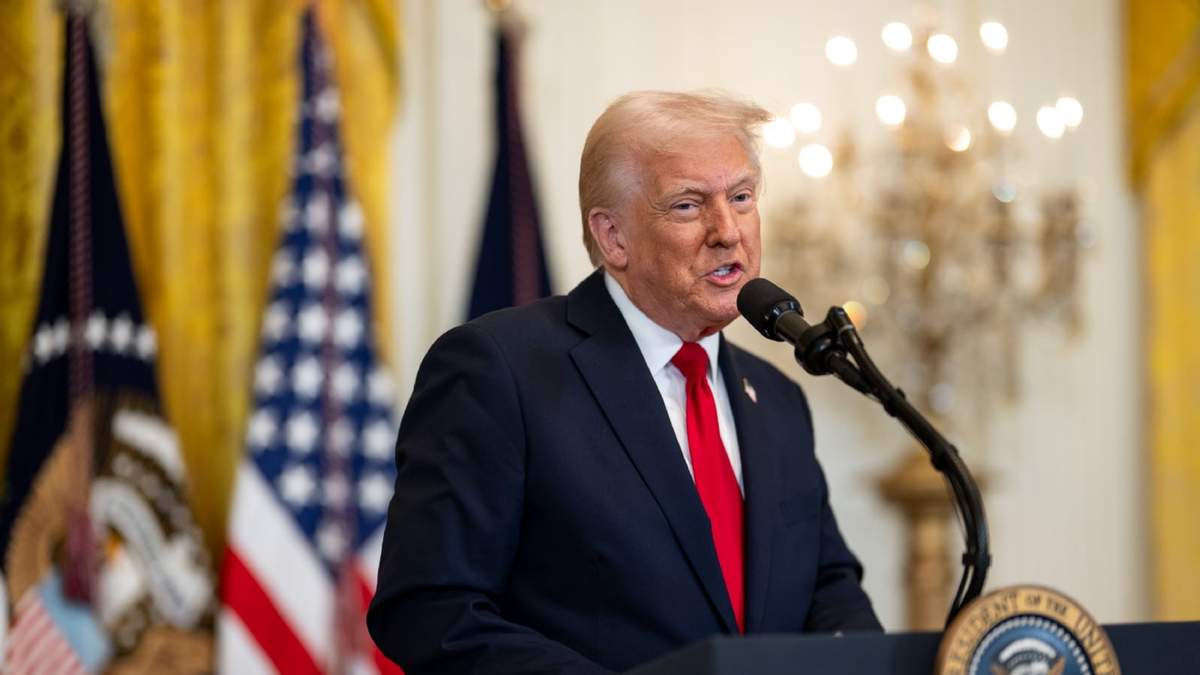 El presidente de Estados Unidos, Donald Trump