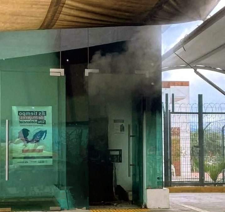 El lugar afectado